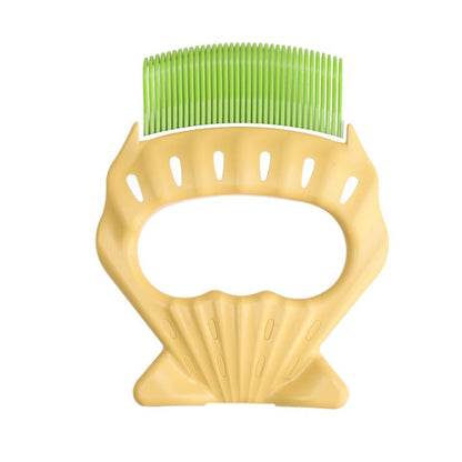 Shell-Shaped Pet Grooming Brush Hair Remover Comb Tool