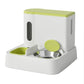 Automatic Cat Feeder Water Dispenser Double Bowl Set