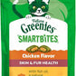 Greenies Greenies Feline Smartbites Skin & Fur Crunchy and Soft Natural Cat Treats, Chicken Flavor