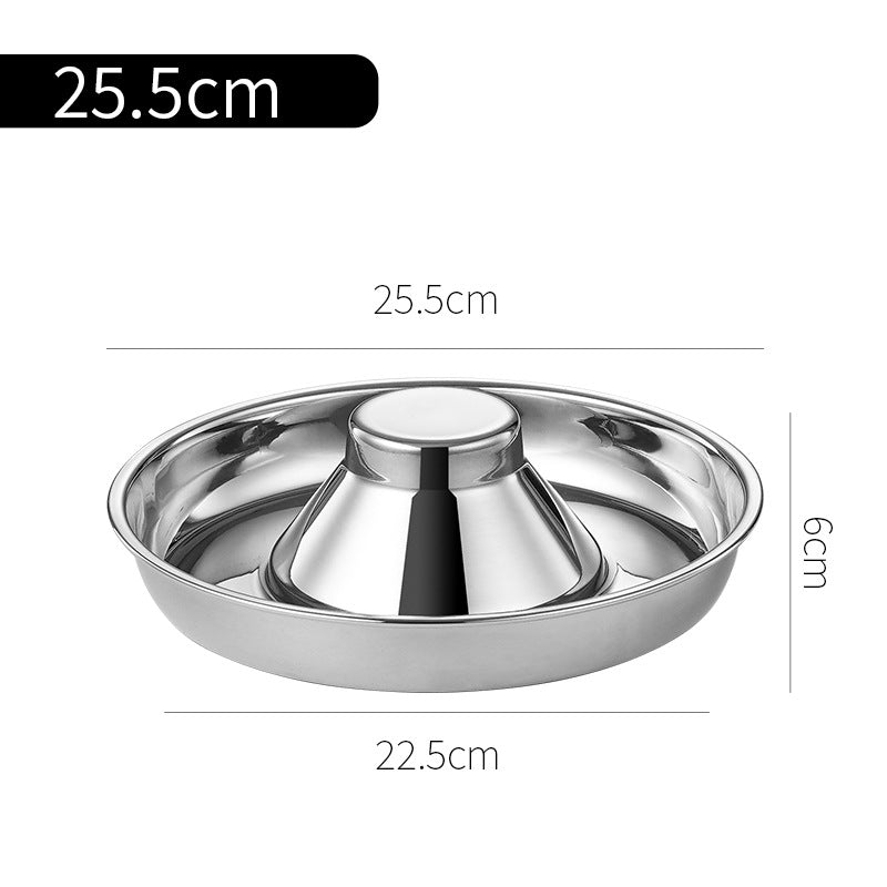 Stainless Steel Puppy Weaning Feeding Bowl for Multiple Pets