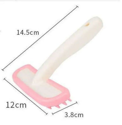 Silicone Small Pet Grooming Brush for Rabbits Guinea Pigs