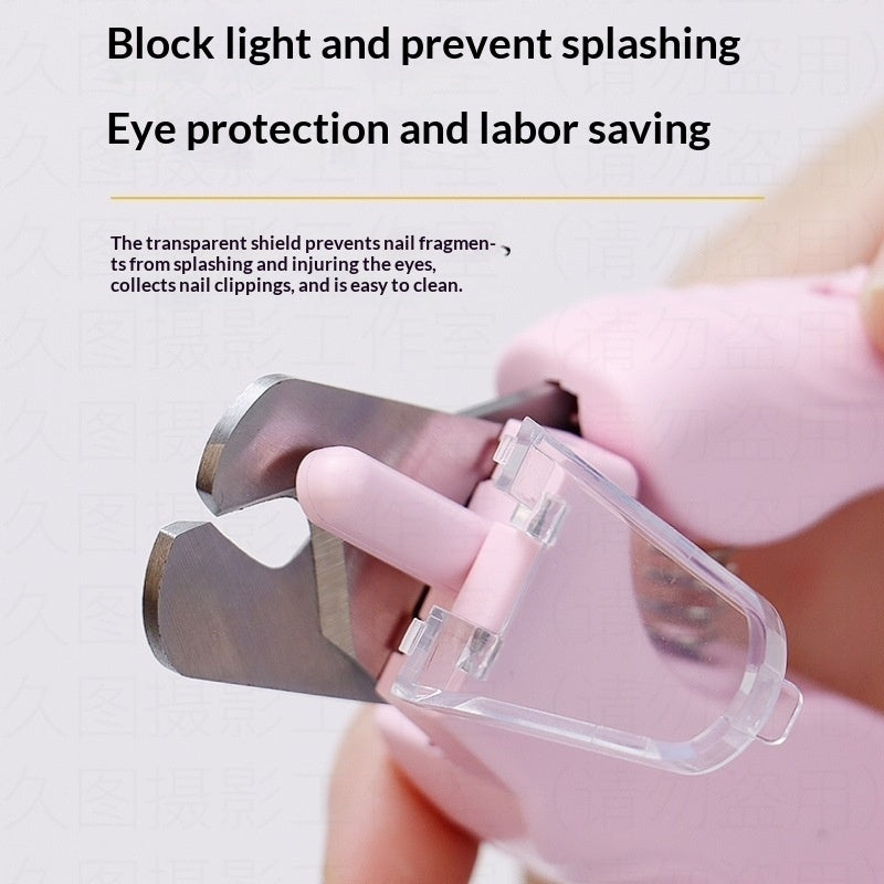 2-in-1 LED Electric Pet Nail Clipper Grinder