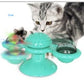Cat Rotating Windmill Toy – Suction Cup Scratch & Teeth Grinding Toy | 19 Styles