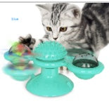 Cat Rotating Windmill Toy – Suction Cup Scratch & Teeth Grinding Toy | 19 Styles