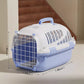 Portable Ventilated Pet Carrier Travel Cage for Cats Dogs