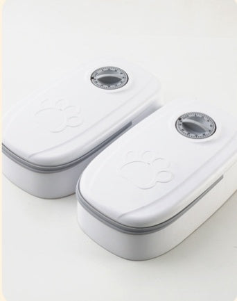 Smart Automatic Pet Feeder Timer Stainless Steel Bowl Dispenser