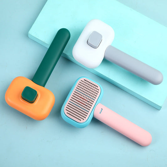 Stainless Steel Pet Grooming Brush Massage Comb Tool