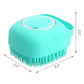 Silicone Pet Shampoo Massage Brush for Dogs Cats Bathing
