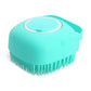 Silicone Pet Shampoo Massage Brush for Dogs Cats Bathing