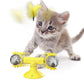 Cat Rotating Windmill Toy – Suction Cup Scratch & Teeth Grinding Toy | 19 Styles
