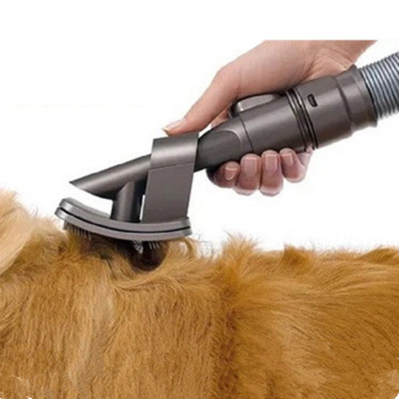 Pet Grooming Vacuum Brush Attachment Hair Removal Tool