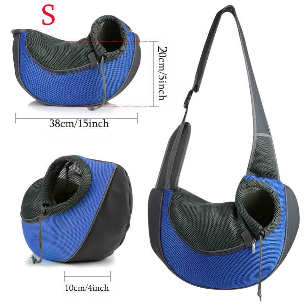 Breathable Pet Carrier Sling Handbag for Small Pets