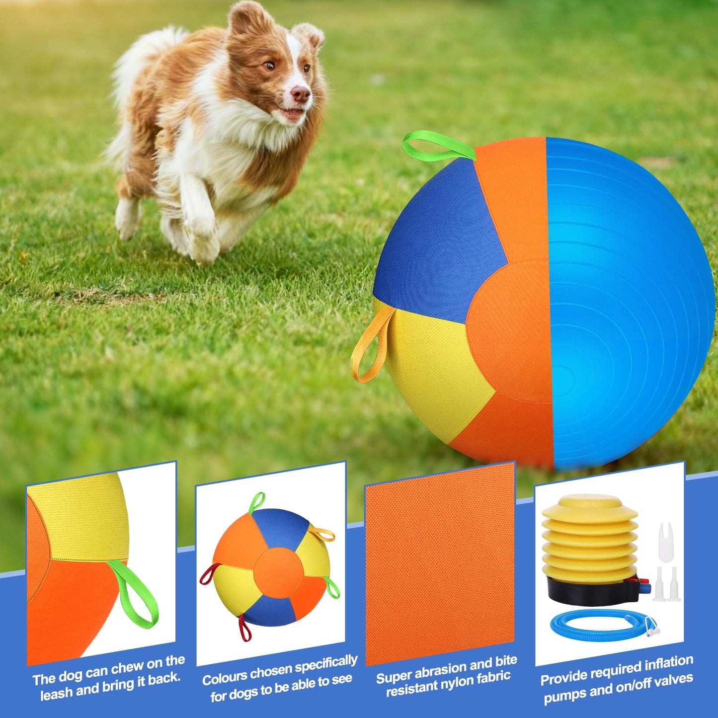 Herding Ball With Handles For Large Dogs Training