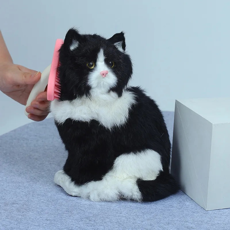Silicone Small Pet Grooming Brush for Rabbits Guinea Pigs