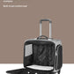 Portable Pet Travel Carrier with Universal Wheels