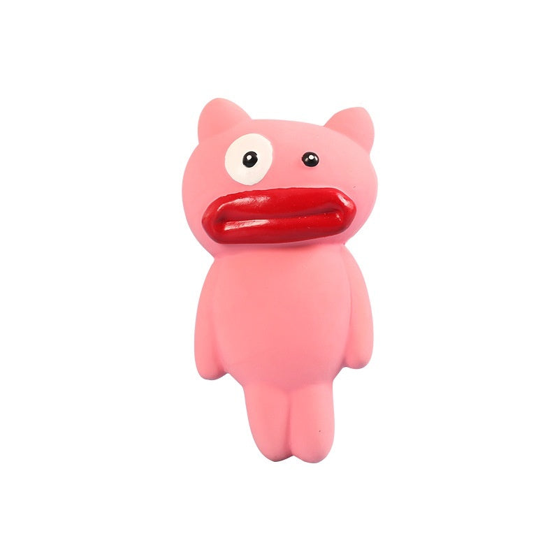 Durable Natural Latex Squeaky Dog Chew Toy