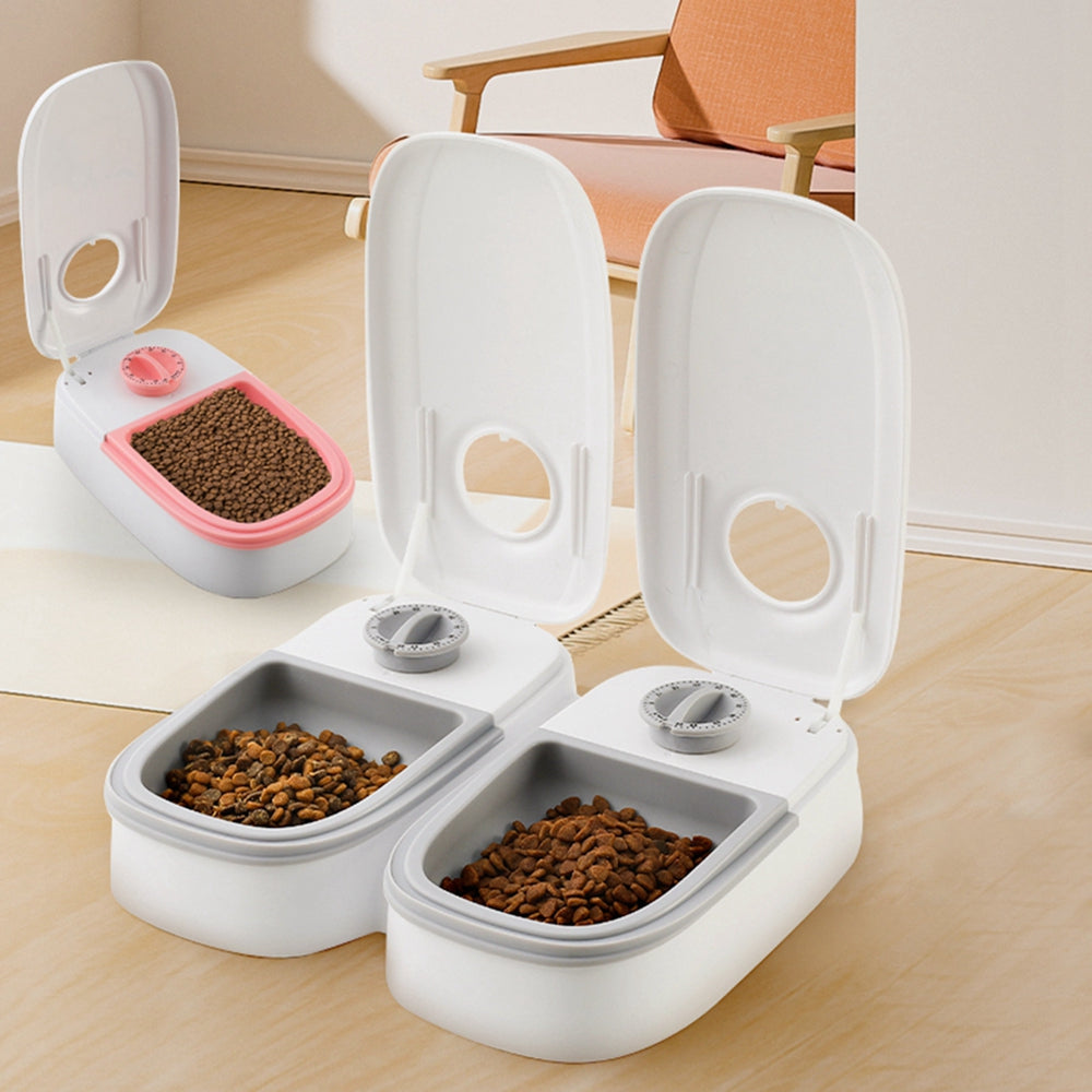 Smart Automatic Pet Feeder Timer Stainless Steel Bowl Dispenser
