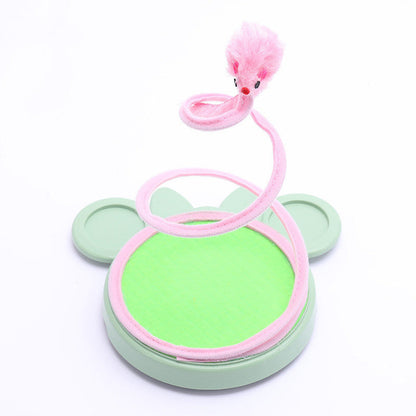 Cat Spring Coil Toy For Independent Play