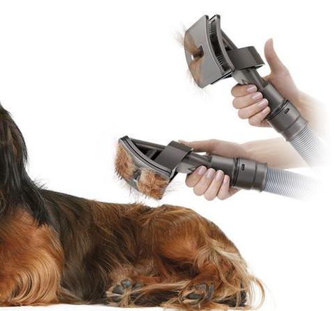 Pet Grooming Vacuum Brush Attachment Hair Removal Tool