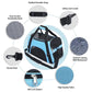 Foldable Expandable Pet Carrier Bag with Breathable Mesh