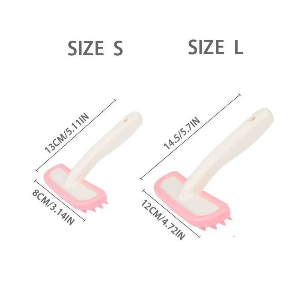 Silicone Small Pet Grooming Brush for Rabbits Guinea Pigs