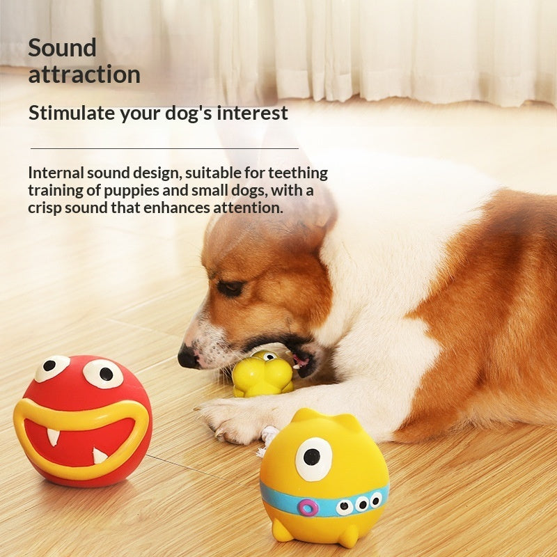 Durable Natural Latex Squeaky Dog Chew Toy