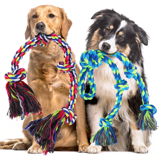 Tough Dog Rope Tug Toy For Aggressive Chewers