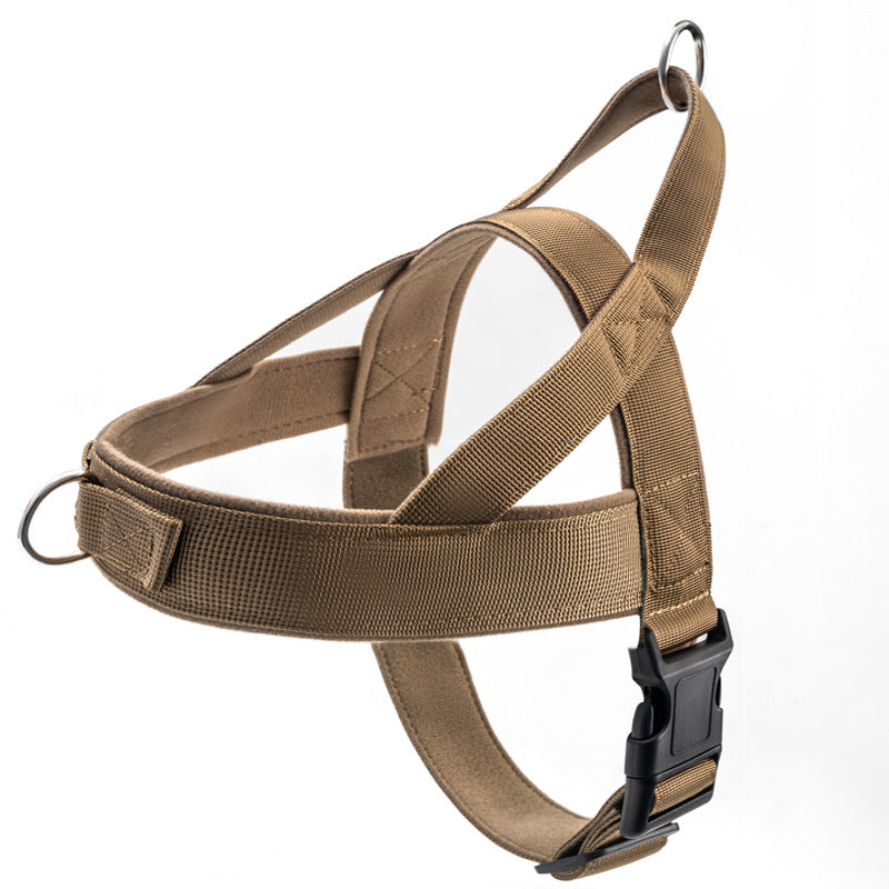 Vest Style Dog Collar and Adjustable Harness Set