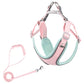 Adjustable Dog Harness with Comfortable Pet Leash Set