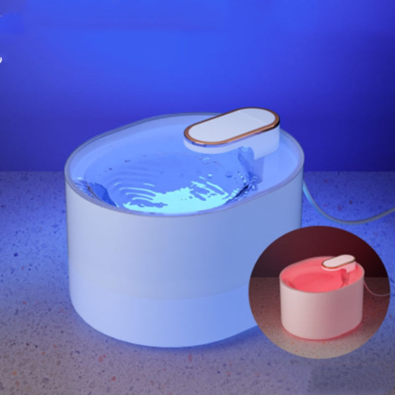 USB Rechargeable Automatic Pet Water Fountain Quiet Drinking Dispenser