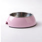 Melamine Pet Bowl with Stainless Steel Removable Feeding Dish
