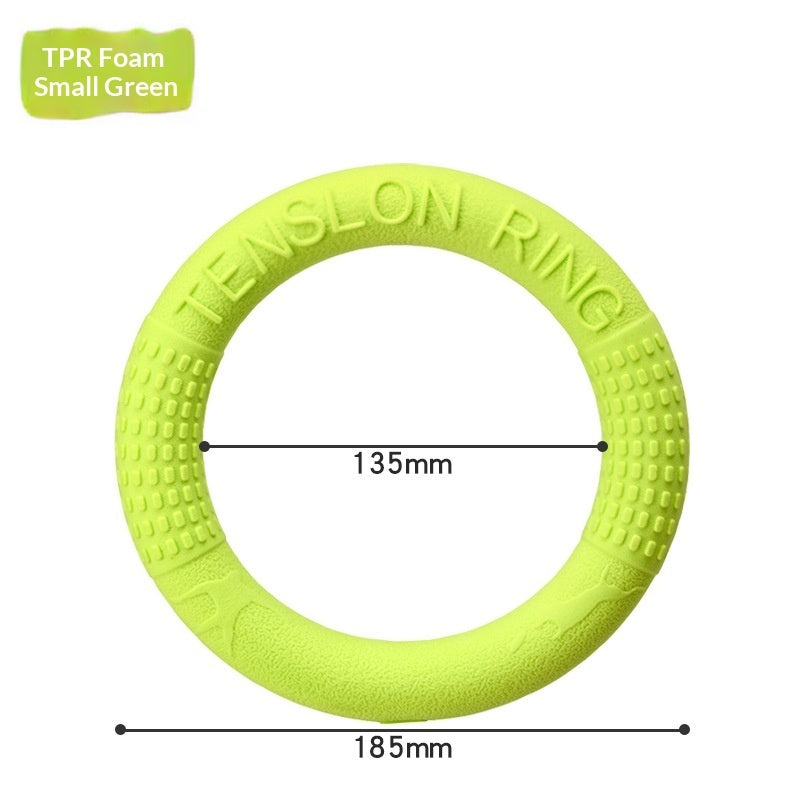 Soft Pull-Ring Flying Disc Dog Training Toy