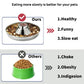 Stainless Steel Puppy Weaning Feeding Bowl for Multiple Pets