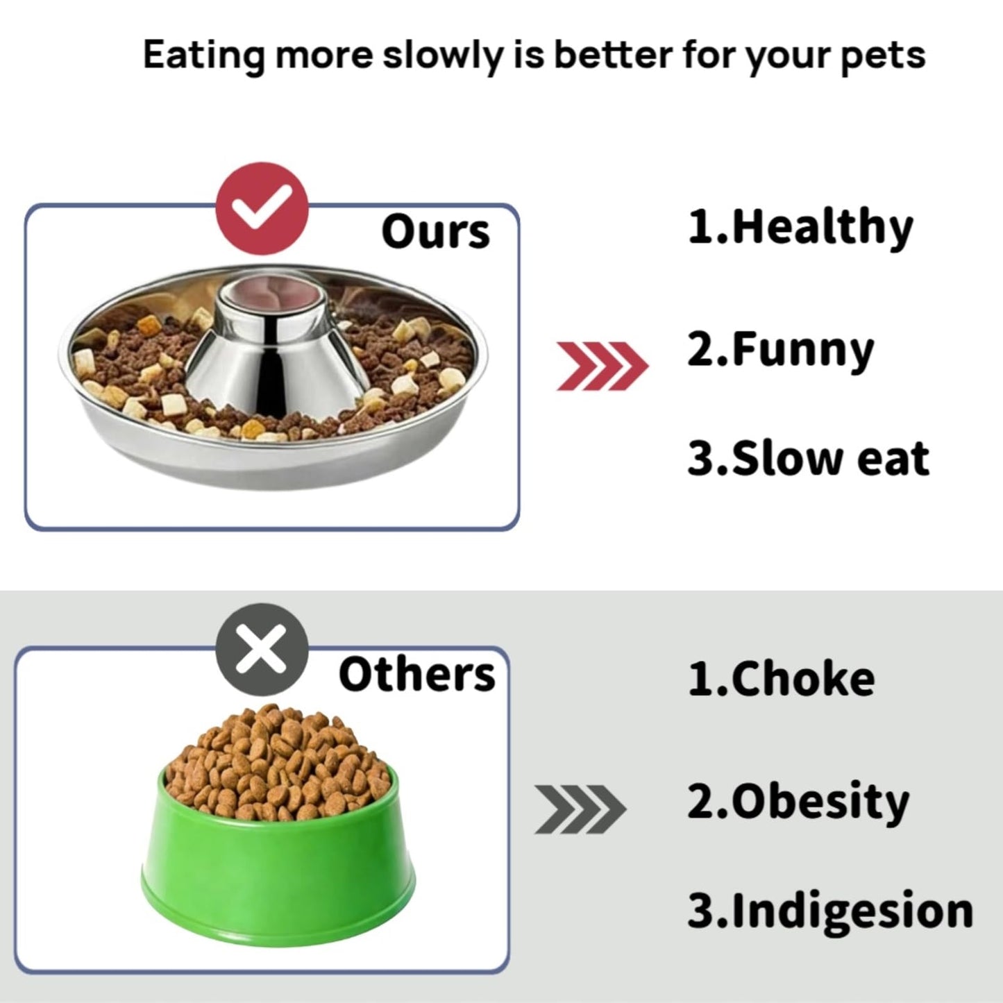 Stainless Steel Puppy Weaning Feeding Bowl for Multiple Pets