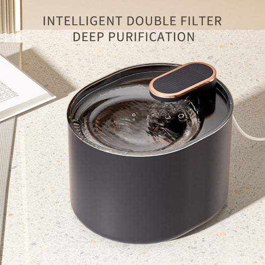 USB Rechargeable Automatic Pet Water Fountain Quiet Drinking Dispenser