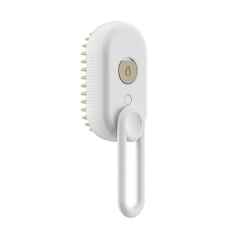 3-in-1 Electric Steam Pet Grooming Massage Brush