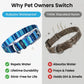Waterproof Washable Dog Collar Stink-Proof Durable Pet Accessory