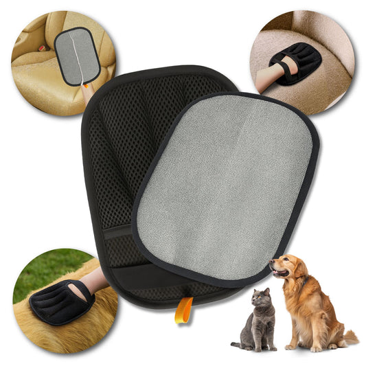 Reusable Pet Hair Remover Grooming Glove For Dogs Cats