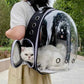 Space Capsule Pet Backpack Ventilated Travel Carrier Bag