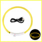 USB Rechargeable LED Dog Collar for Night Safety