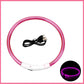 USB Rechargeable LED Dog Collar for Night Safety