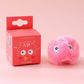 Smart Fluffy Plush Cat Ball Toys Interactive Chirping Balls Cat Kicker Toys 3 Lifelike Sounds Fun Kitty Kitten Toys  Interactive Electric Cat Ball with Sound