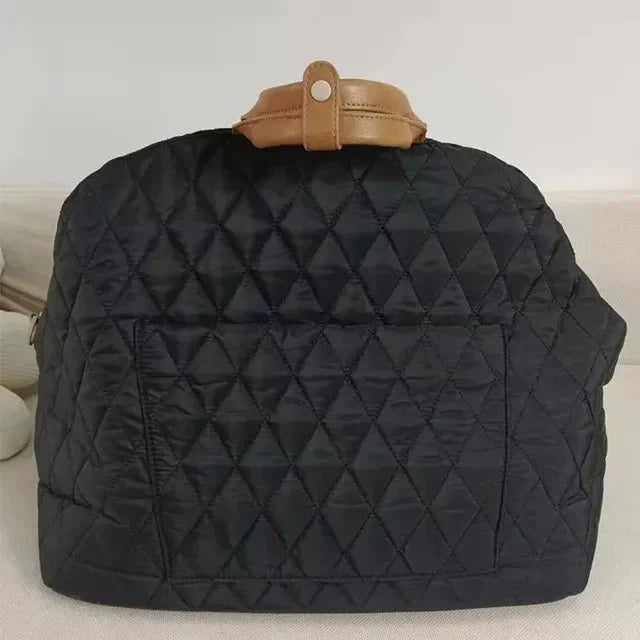 Quilted Designer Pet Tote Carrier for Small Pets