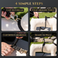 Hands Free No-Pull Dog Leash for Walking Control