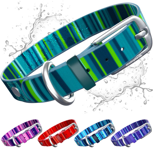 Waterproof Washable Dog Collar Stink-Proof Durable Pet Accessory
