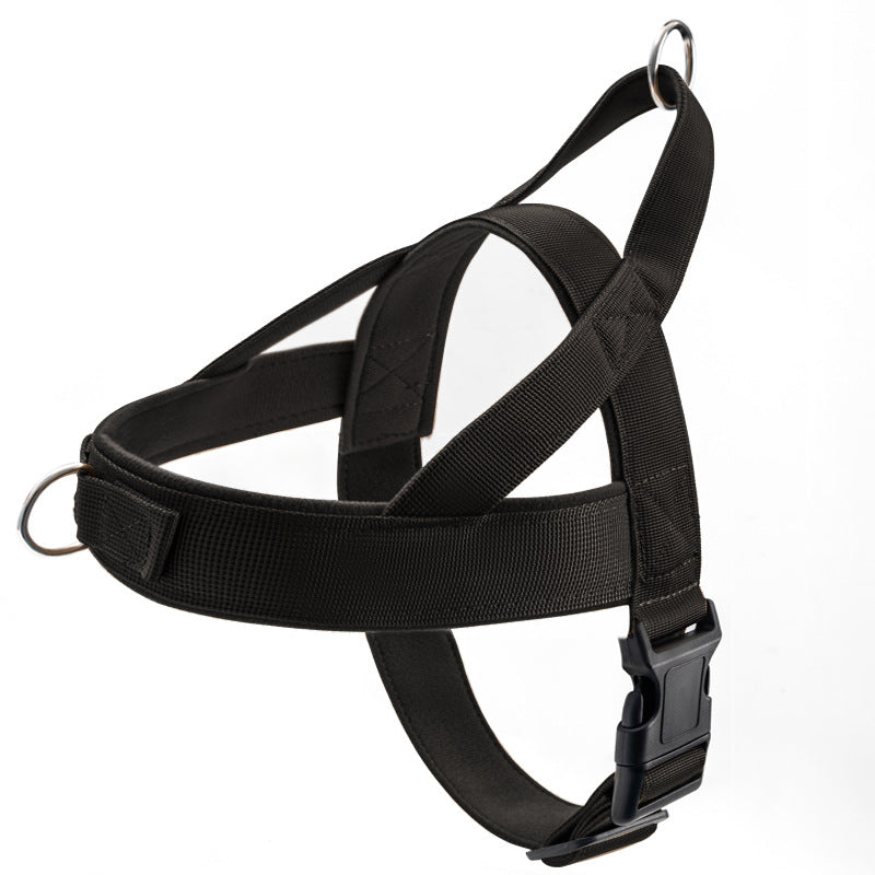 Vest Style Dog Collar and Adjustable Harness Set