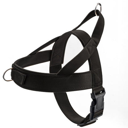 Vest Style Dog Collar and Adjustable Harness Set