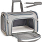 Soft Sided Collapsible Pet Carrier for Small Dogs Cats