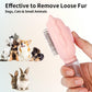 Self-Cleaning Spray Slicker Pet Grooming Brush With Release Button