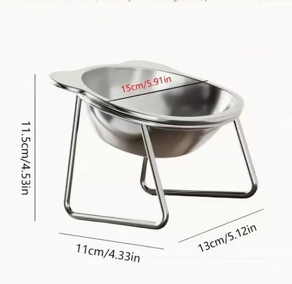 304 Stainless Steel Pet Food and Water Bowl